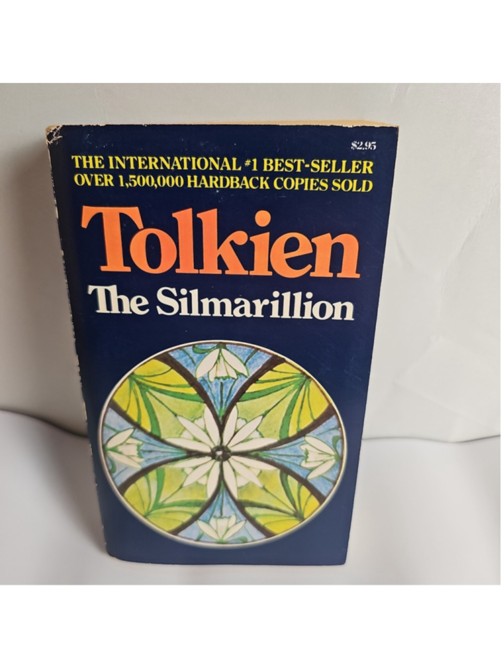 The Silmarillion by JRR Tolkien 1979 UK Unwin Vintage Paperback Fantasy LOTR